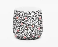 Głośniki przenośne - Lexon  Mino+ Lexon x Keith Haring - Love - miniaturka - grafika 1