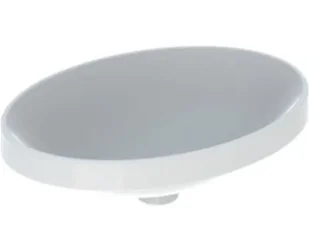 Geberit Variform Umywalka wpuszczana w blat 55x40 cm bez przelewu bez otworu na baterię biała 500.718.01.2 - Umywalki - miniaturka - grafika 1