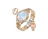 Smartwatch - EdStore AK53 Złoty - miniaturka - grafika 1