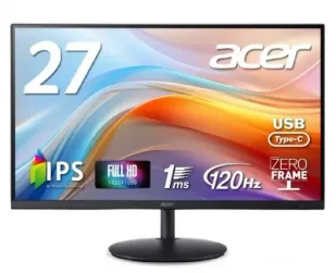 Acer SH272G0bmihux 27" Full HD IPS 120Hz 1ms VRB (UM.HS2EE.018) - Monitory - miniaturka - grafika 1