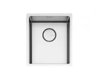 Zlewozmywaki - Falmec Como 34 Zlewozmywak stalowy jednokomorowy inox SCO3400F.00#SSF - miniaturka - grafika 1