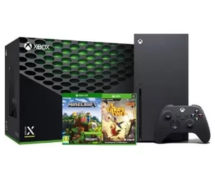 Xbox Series X 1TB Czarny + Minecraft Starter Pack + It Takes Two - Konsole Xbox - miniaturka - grafika 1