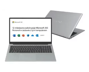 PEAQ Classic C151V-1G428P FHD Celeron N4020/4GB/128GB SSD/INT/Win11HS + Microsoft 365 12 mies. - Laptopy - miniaturka - grafika 1