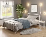 Łóżka - Halmar LINDA 120 łożko czarne (2p=1szt) V-CH-LINDA_120-LOZ-CZARNY - miniaturka - grafika 1