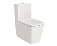 Kompakty WC - Roca Inspira Toaleta WC stojąca 64,5x37,5 cm kompaktowa bez kołnierza beżowa A342536650 - miniaturka - grafika 1
