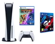 Konsole Playstation - SONY PlayStation 5 C Chassis + Ratchet & Clank: Rift Apart + Gran Turismo 7 - miniaturka - grafika 1